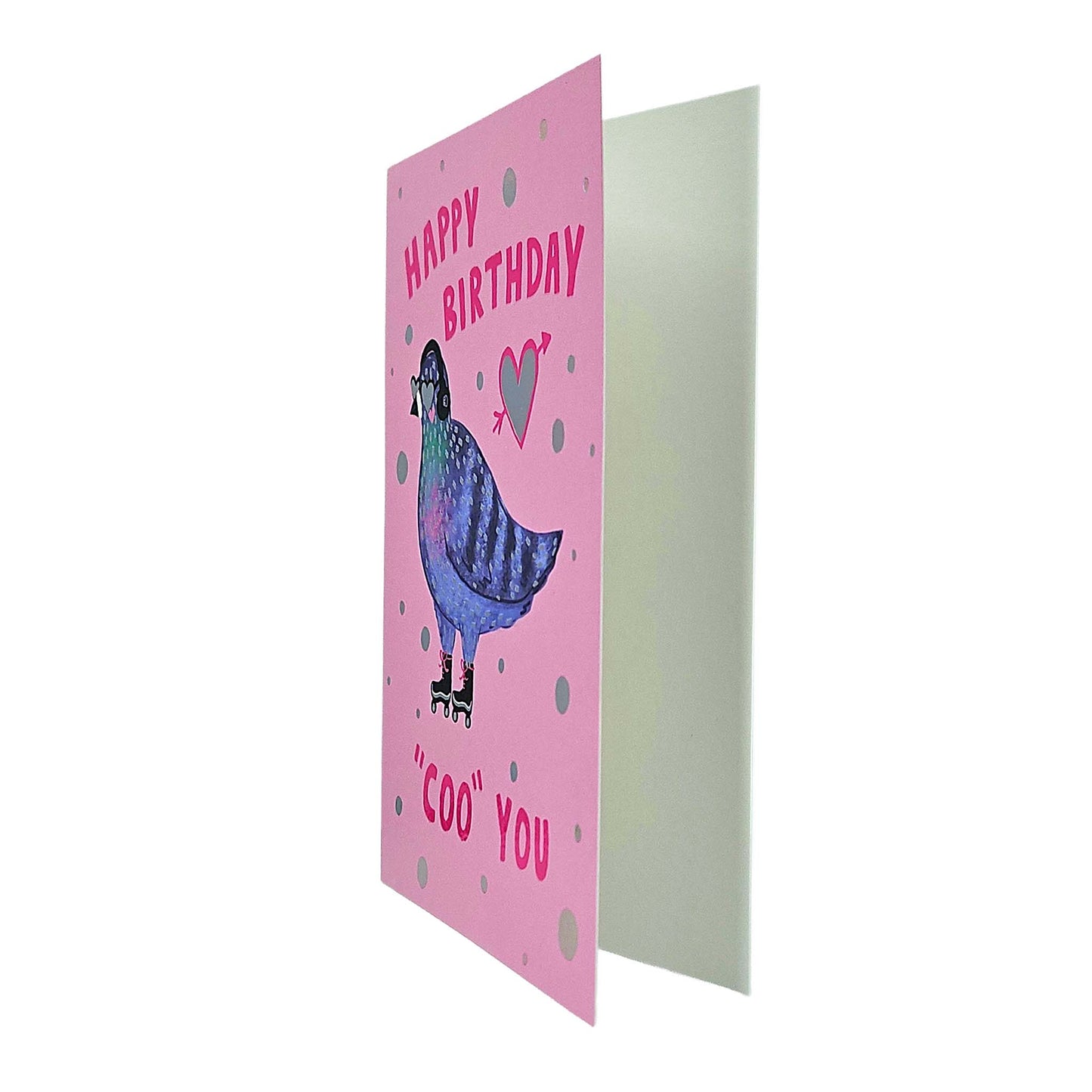 Happy Birthday Coo You Pigeon Birthday Card