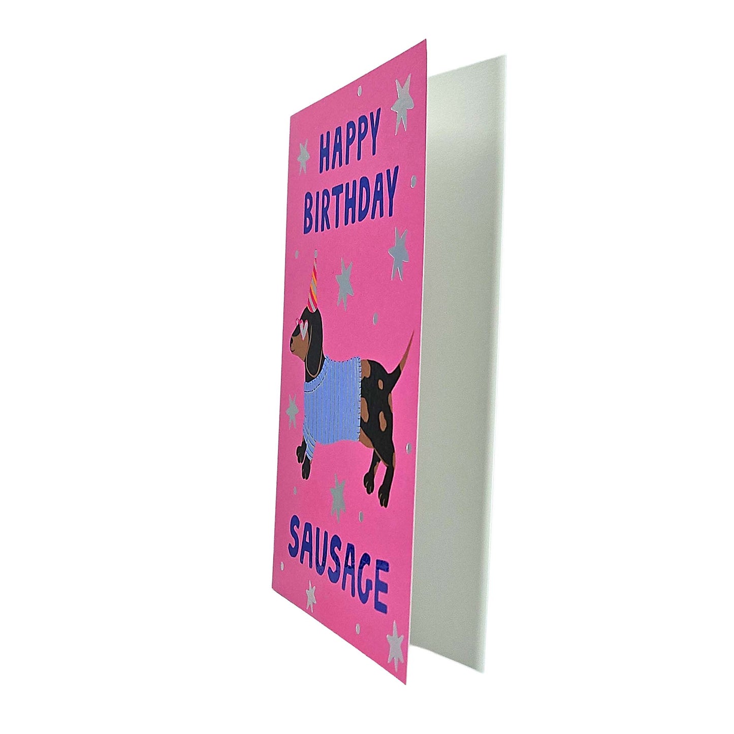 Happy Birthday Sausage Dachshund Birthday Card