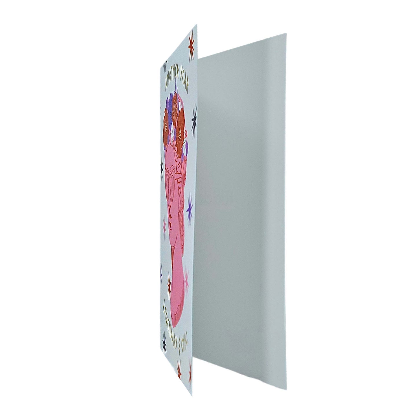 Legendary & Chic Greek Goddess Gold Foiled Birthday Card