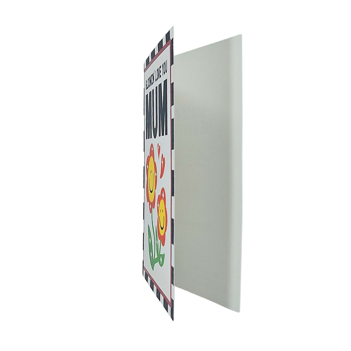 Bloomin Love You Mum Flowers Foiled Mother's Day Card