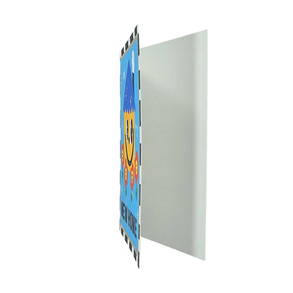 Smiling Home Foiled New Home Card