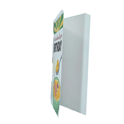 Rise and Shine Cereal Spot Gloss Birthday Card