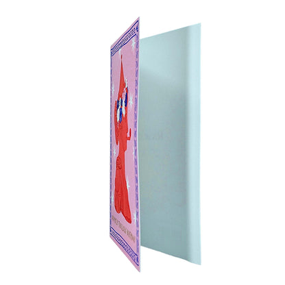 Divinely Fabulous Greek Goddess Gold Foiled Birthday Card