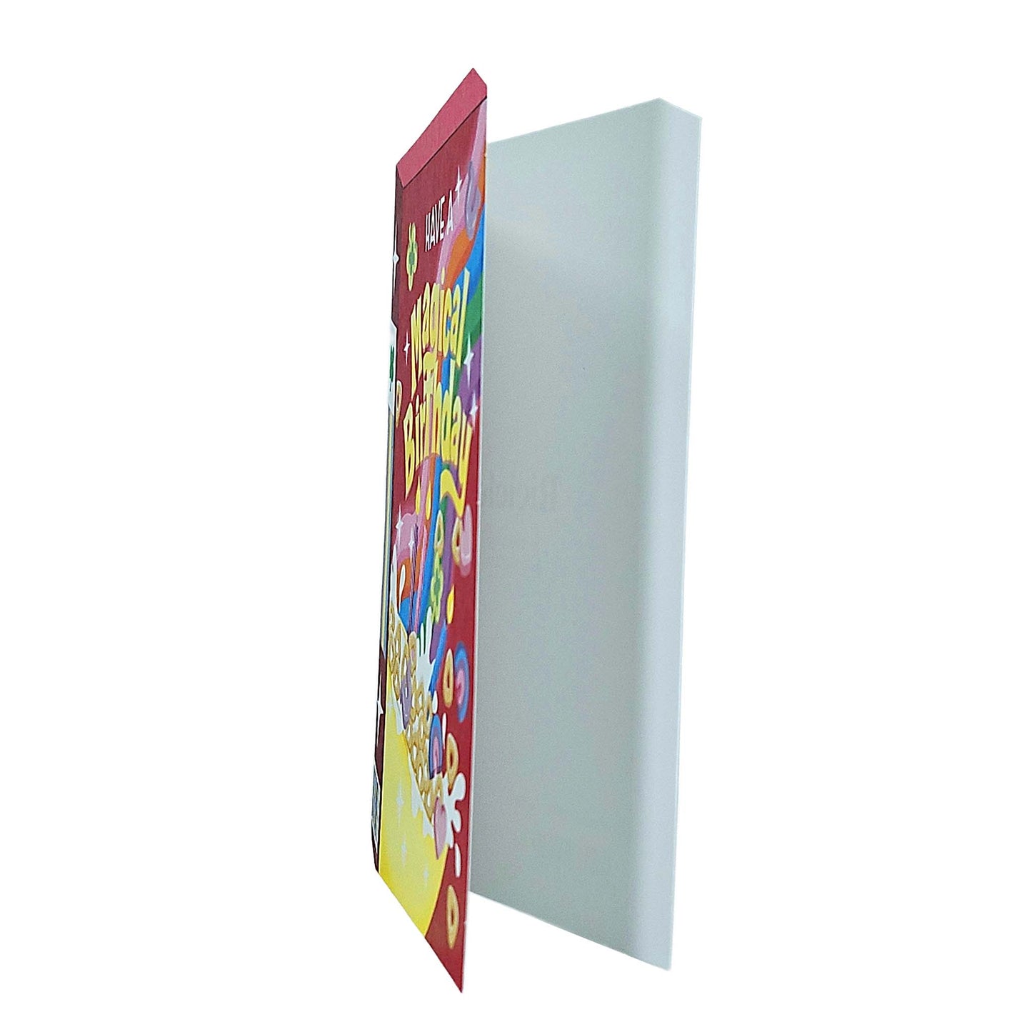 Charming Magical Birthday Cereal Spot Gloss Birthday Card