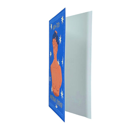 God Tier Birthday Energy Greek God Gold Foiled Birthday Card