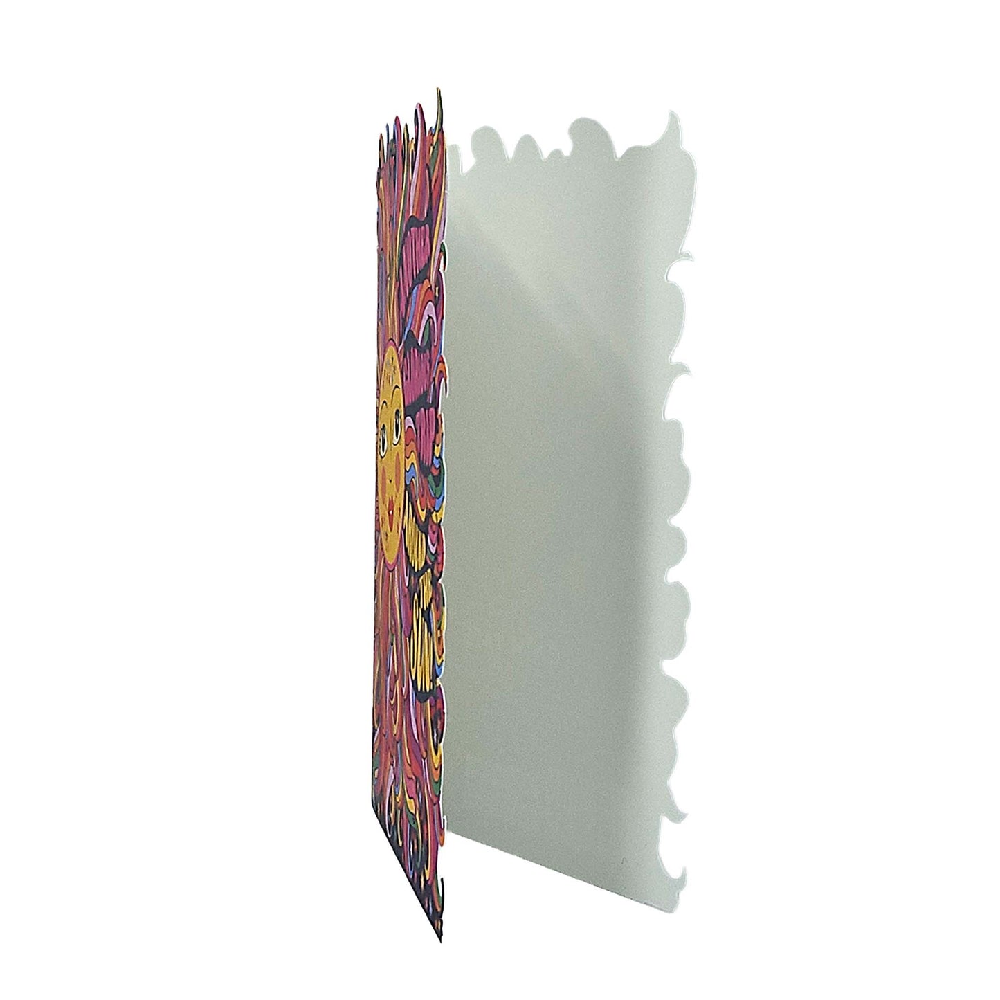 Glorious Trip Around The Sun Cutout Birthday Card
