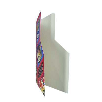 Best Birthday Vinyl Record Player Cutout Birthday Card