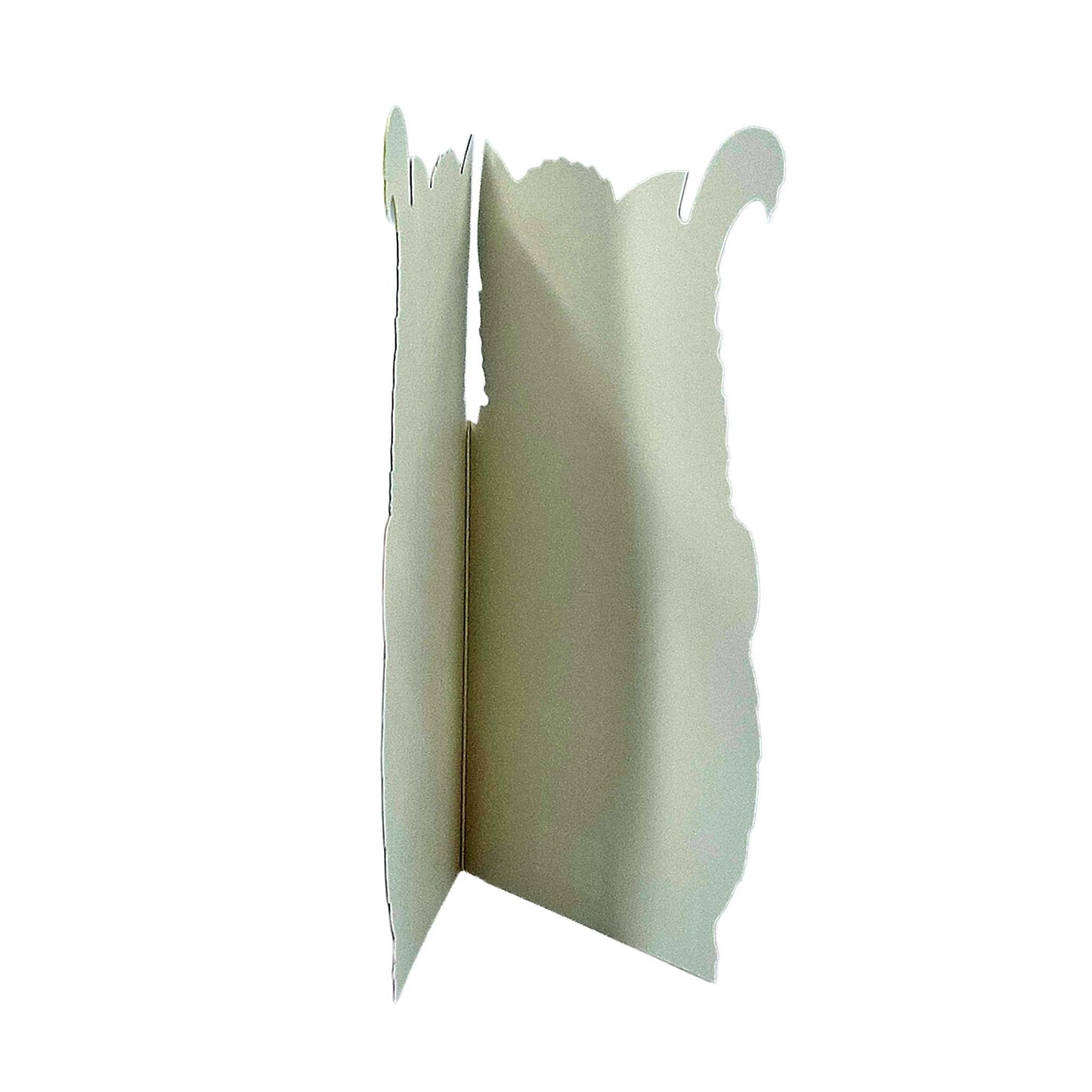 Pawesome Birthday Cat Cutout Birthday Card