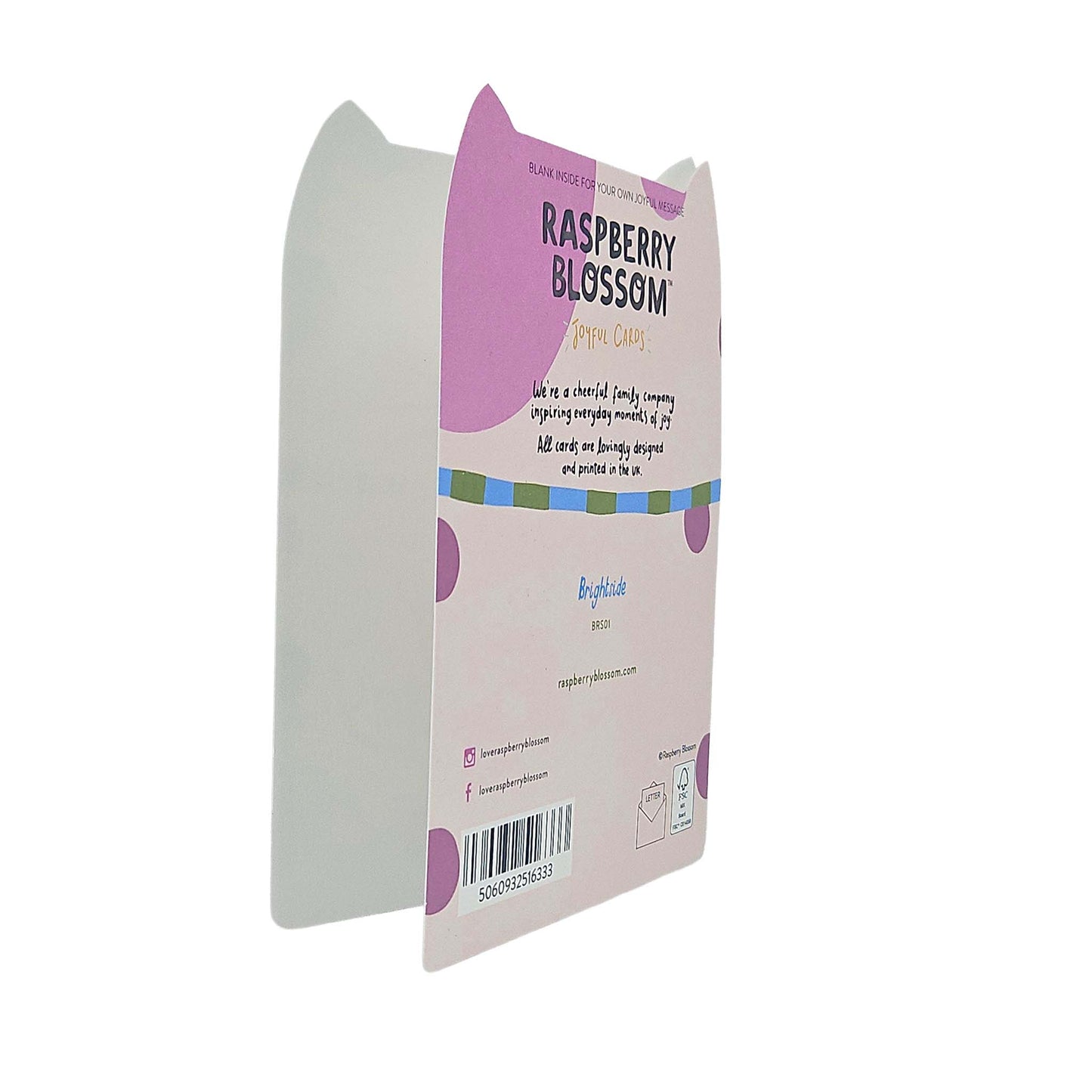 Happy Birthday Cat Cutout Birthday Card