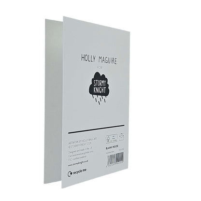 Clever Human Bean Gold Foiled Graduation Card