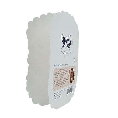 Baby in Bloom Spot Varnish Cutout Cake Pregnancy Card