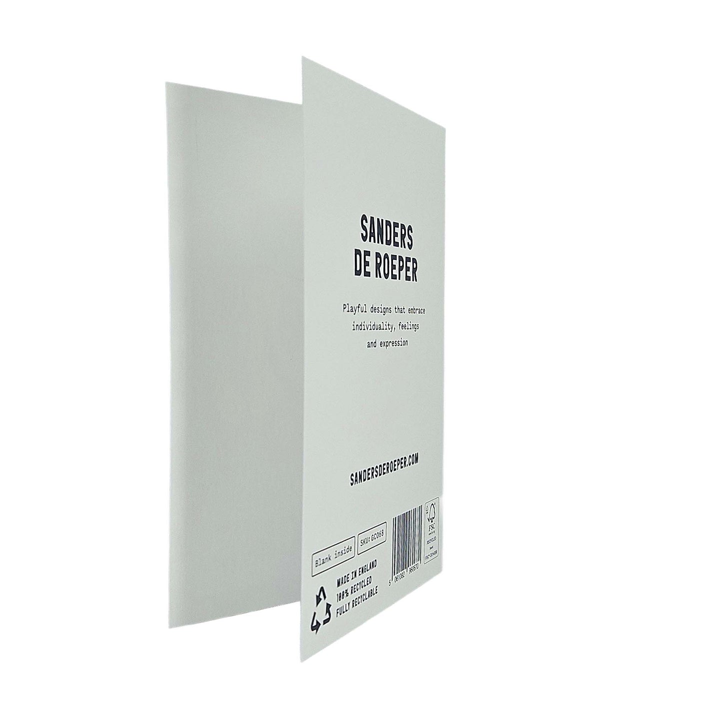 Smiling Home Foiled New Home Card