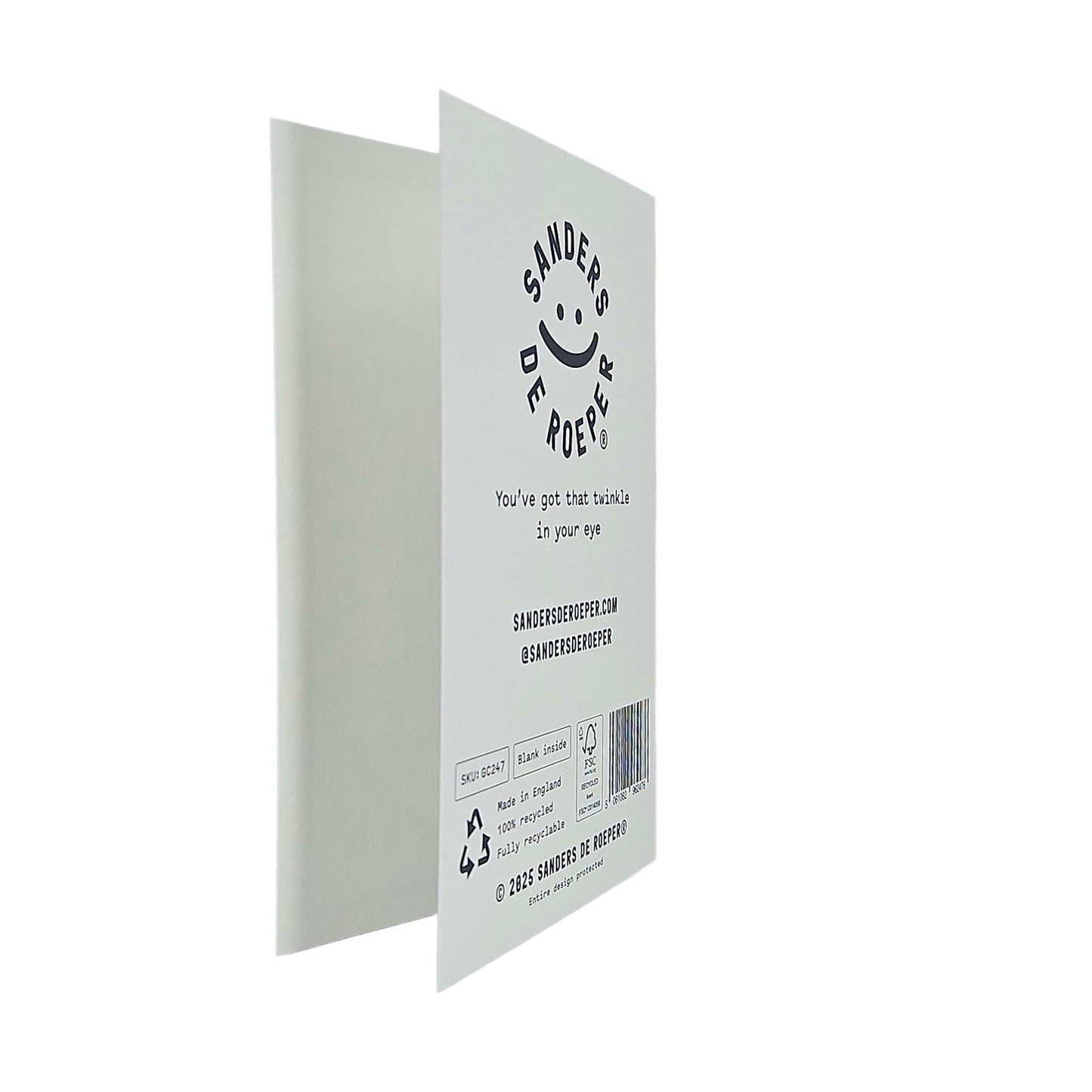 Total Snack Crisps Foiled Birthday Card