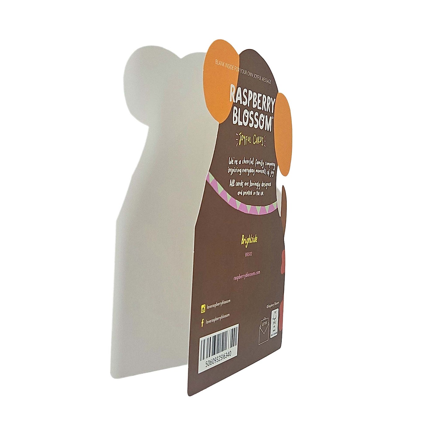 Happy Birthday Dog Cutout Birthday Card