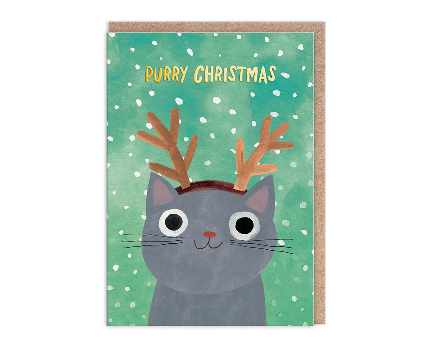 Pack of 9 Planet Cat Charity Christmas Cards