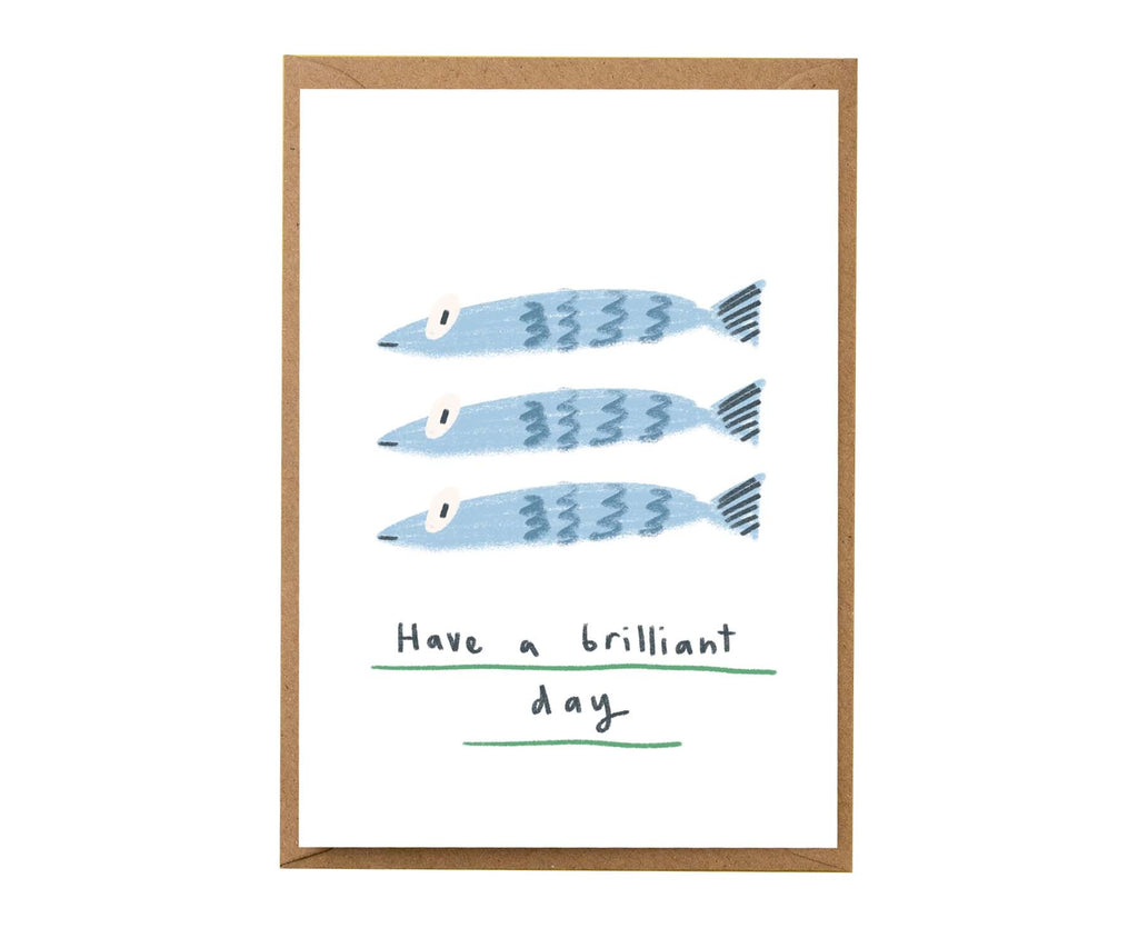 Have A Brilliant Day Fishes Birthday Card