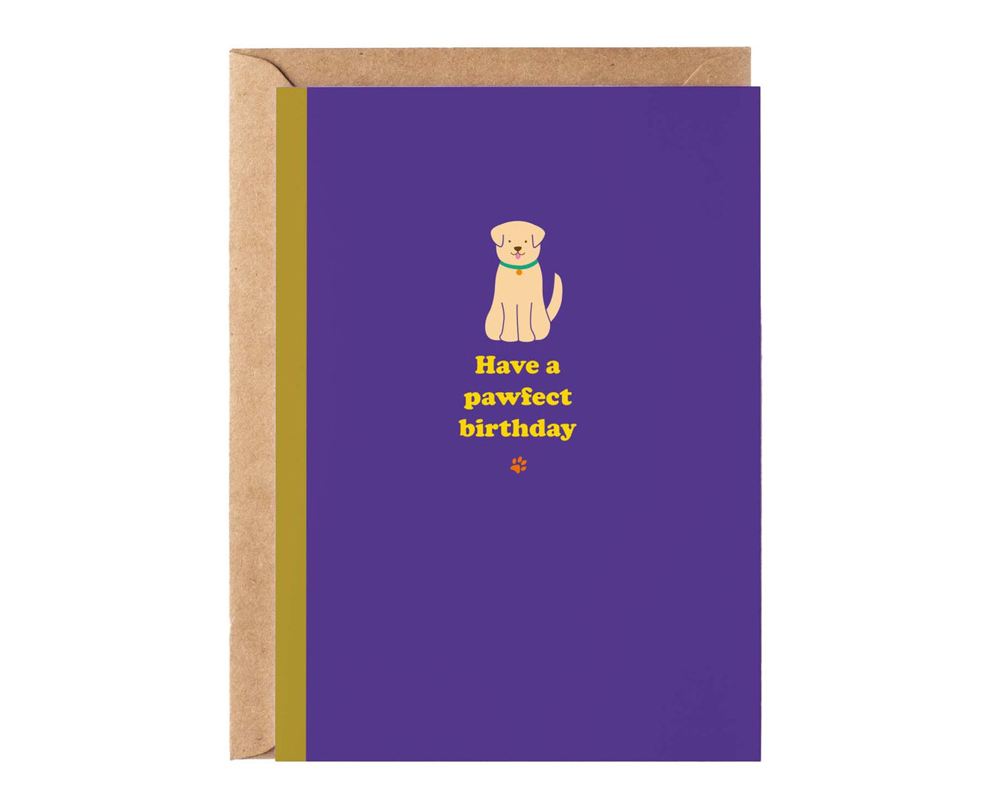 Pawfect Birthday Dog Birthday Card