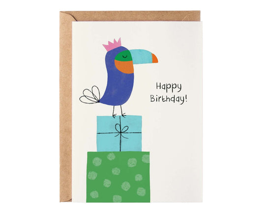 Happy Birthday Toucan Kids Birthday Card