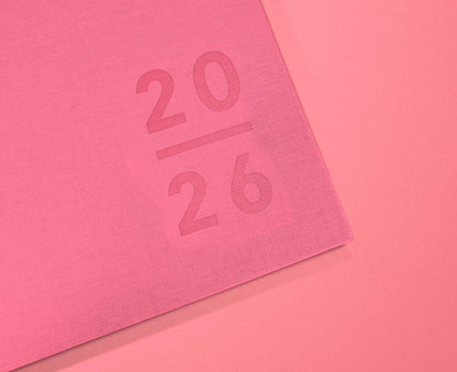 Blank Canvas Pink 2026 Diary