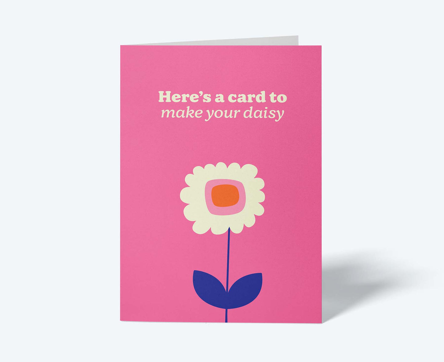 Here's A Card To Make Your Daisy card