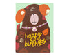 Happy Birthday Dog Cutout Birthday Card