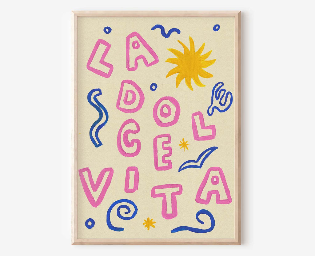 La Dolce Vita Print