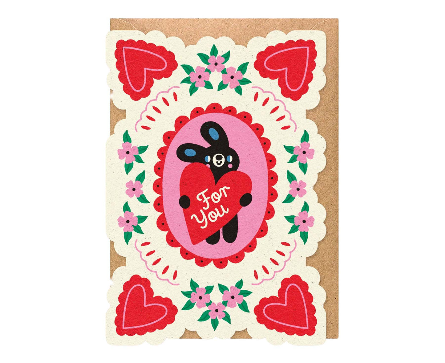 For You Bunny Valentine's / Anniversary Card