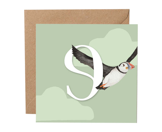 Puffin 9th Birthday Card