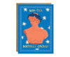God Tier Birthday Energy Greek God Gold Foiled Birthday Card
