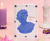 Birthday Icon Greek God Gold Foiled Birthday Card