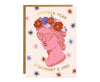 Legendary & Chic Greek Goddess Gold Foiled Birthday Card