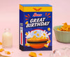 Great Birthday Cereal Spot Gloss Birthday Card