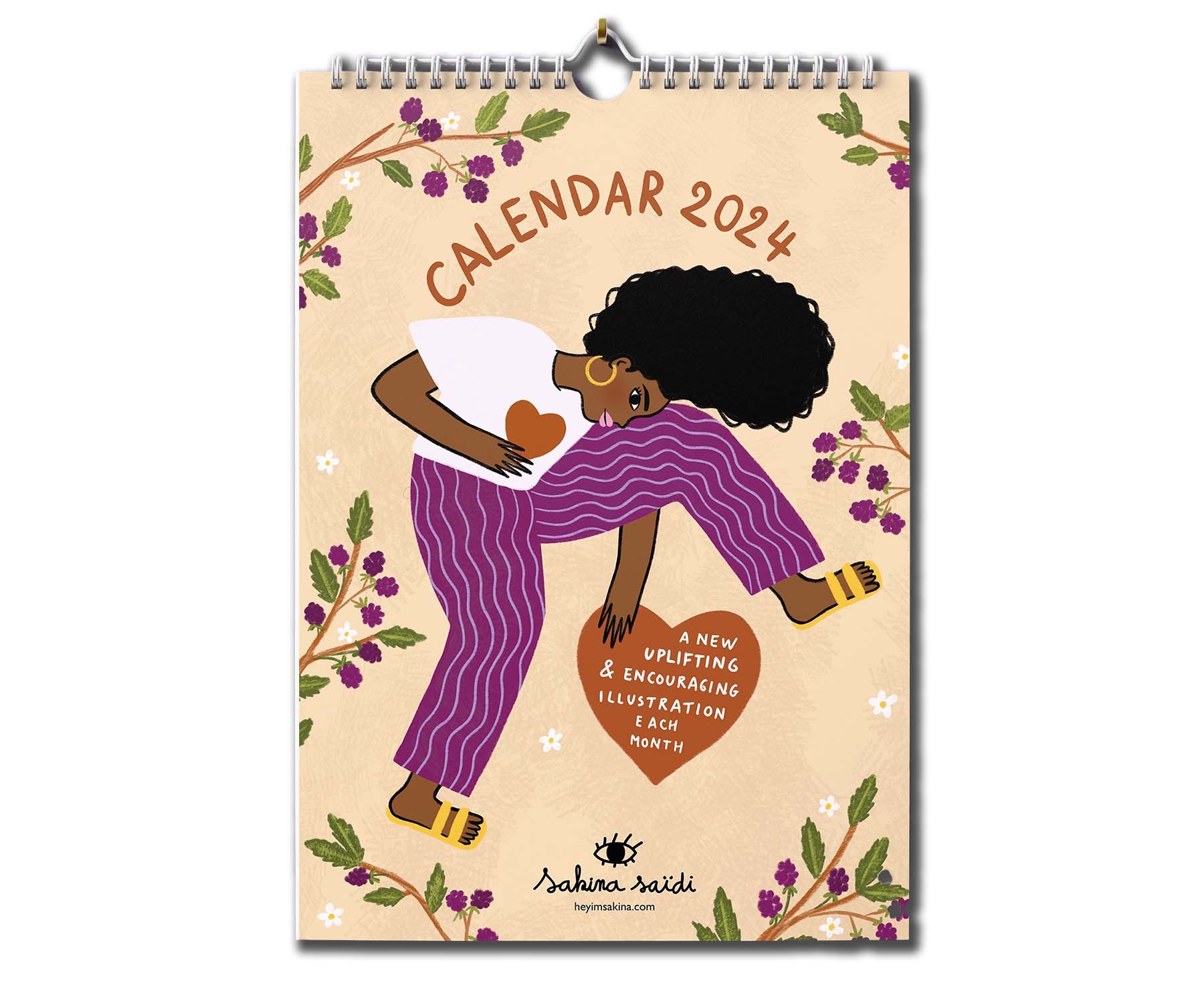 A Journey of Growth Illustrated 2024 Calendar The Letter Arty