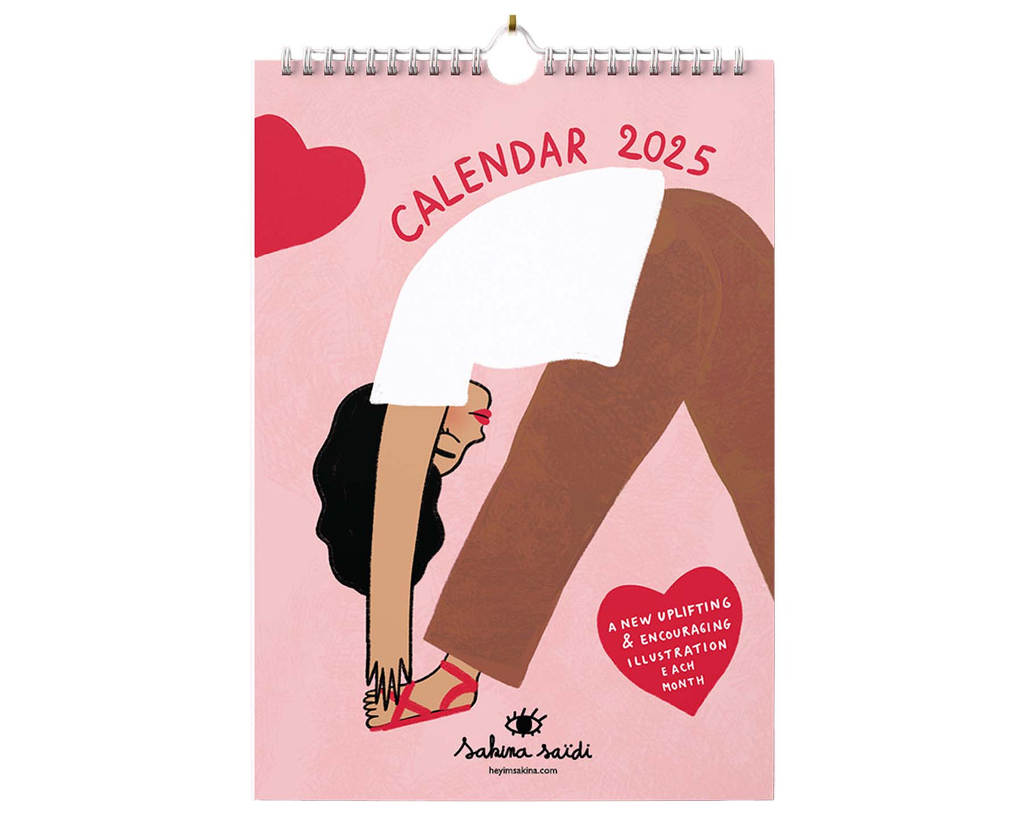 Uplifting & Encouraging Illustrated 2025 Calendar