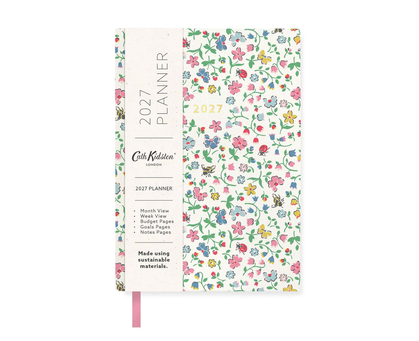 2027 Bee and Flowers Cath Kidston A6 Diary