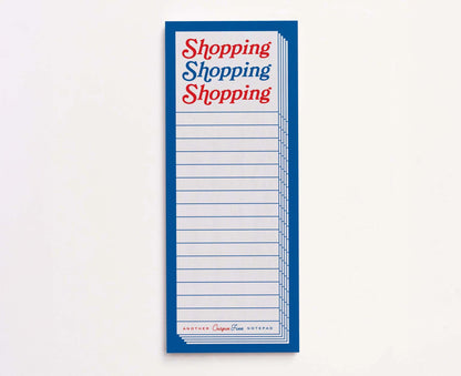 Shopping Shopping Shopping Notepad