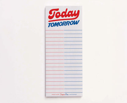 Today/Tomorrow Notepad