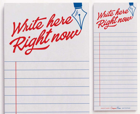 Write Here Right Now Notepad