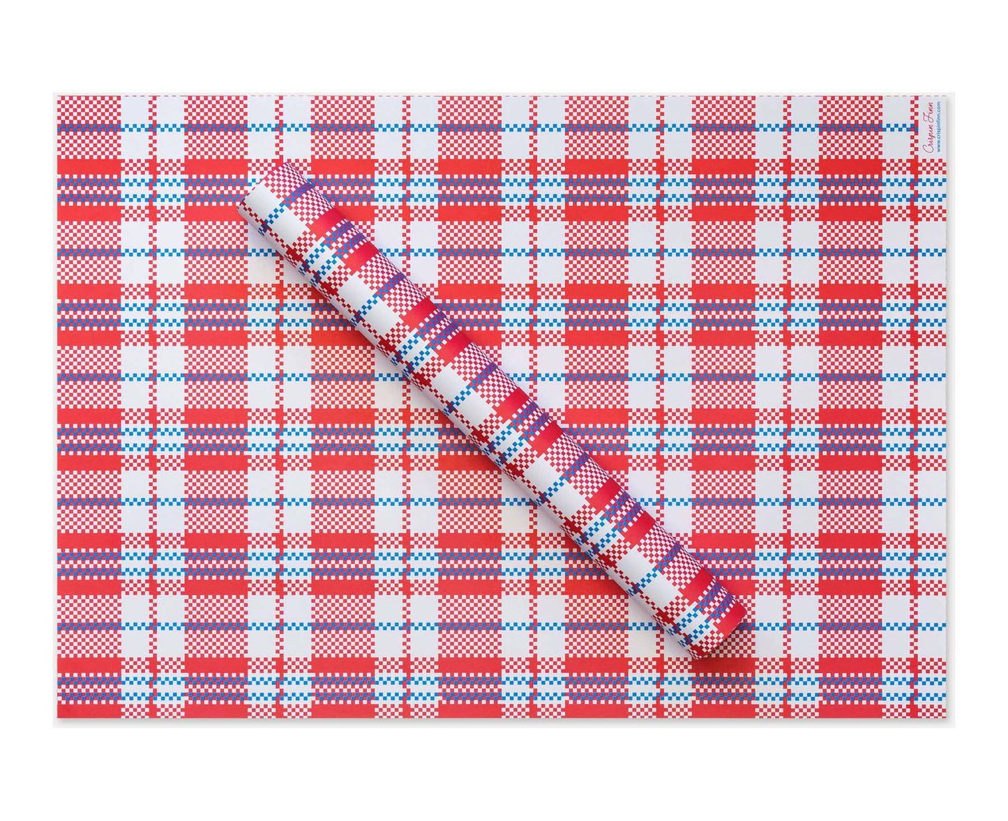 Red Shopper Wrapping Paper