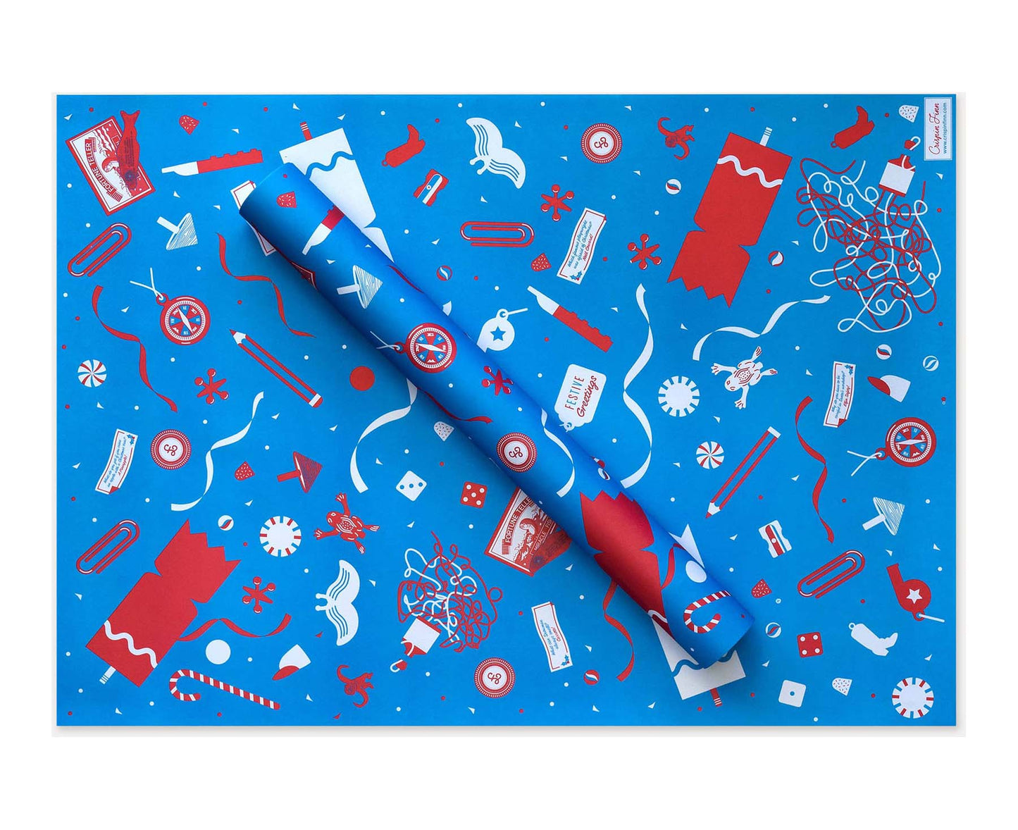 Christmas Cracker Wrapping Paper