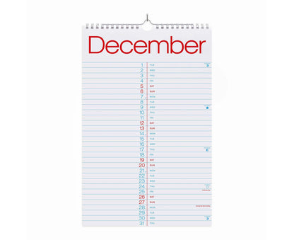 2026 Double Dates Wall Calendar