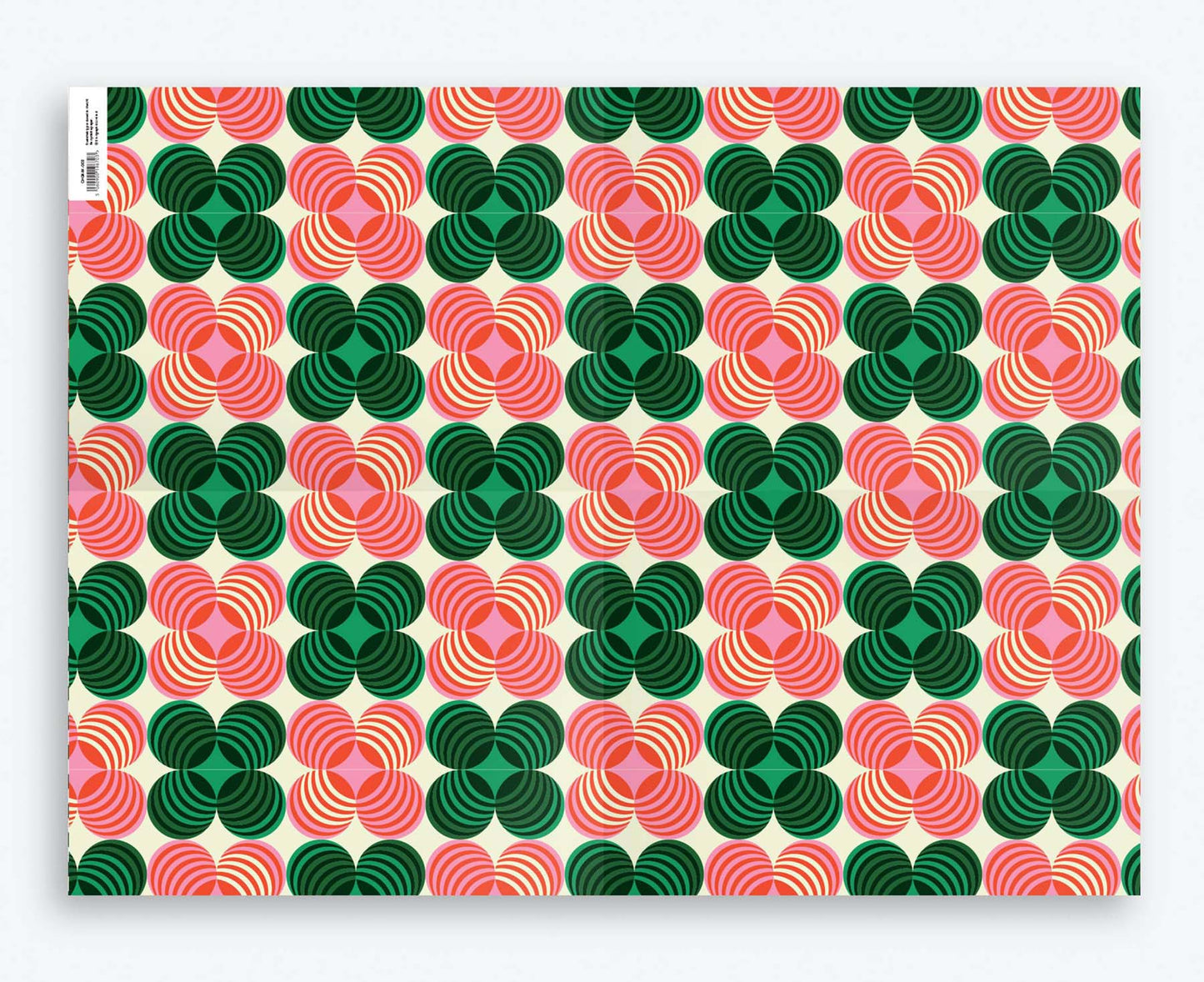 Fa-la-la Geometric Christmas Wrapping Paper