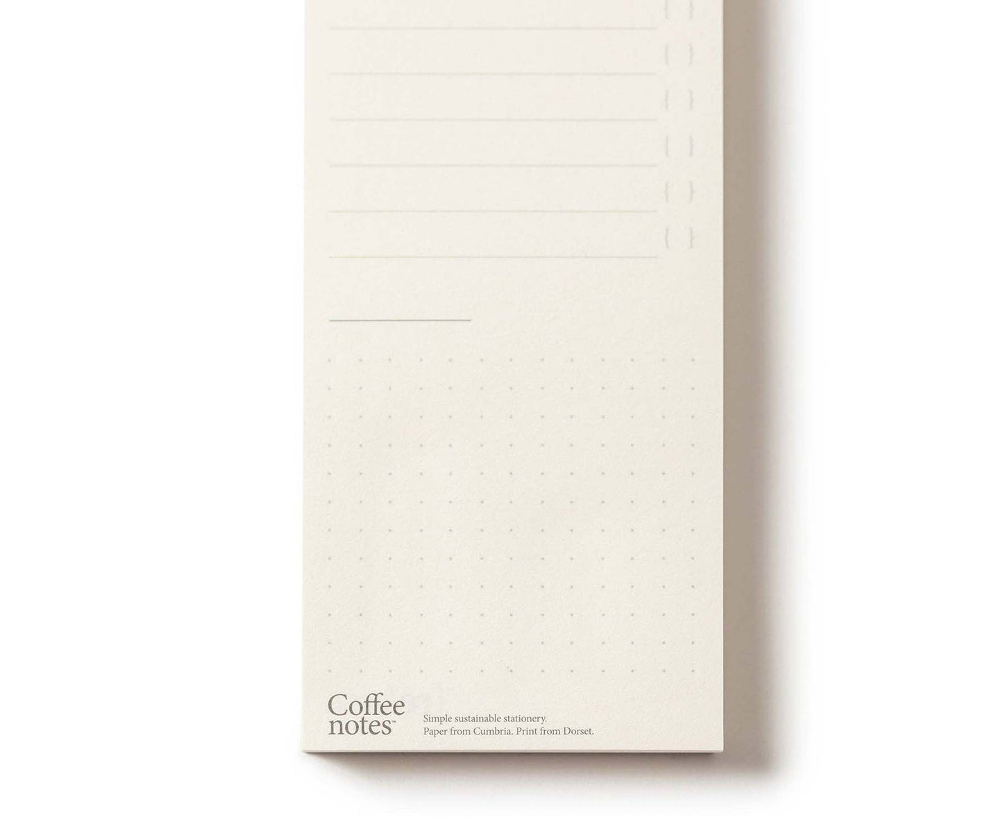 List Pad Café Creme