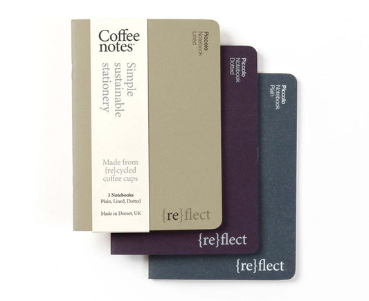 Pack of 3 A6 Tailor's Stitched Notebooks