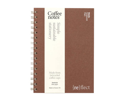 A5 Wirebound 'Ale' Beer Notebook with plain pages
