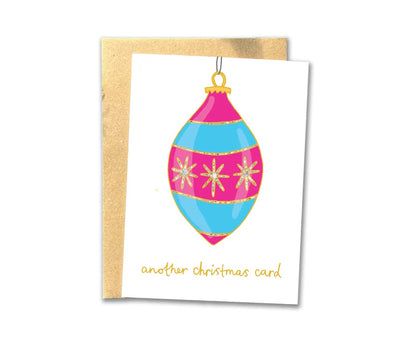 Another Christmas Card Bauble Christmas Card