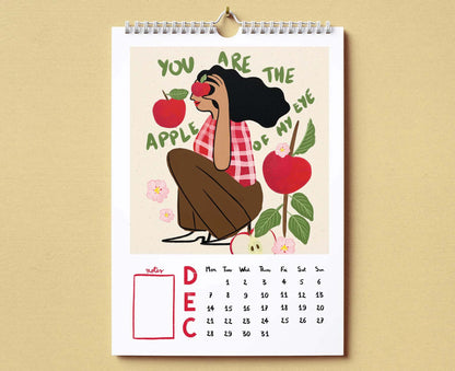 Uplifting & Encouraging Illustrated 2026 Calendar
