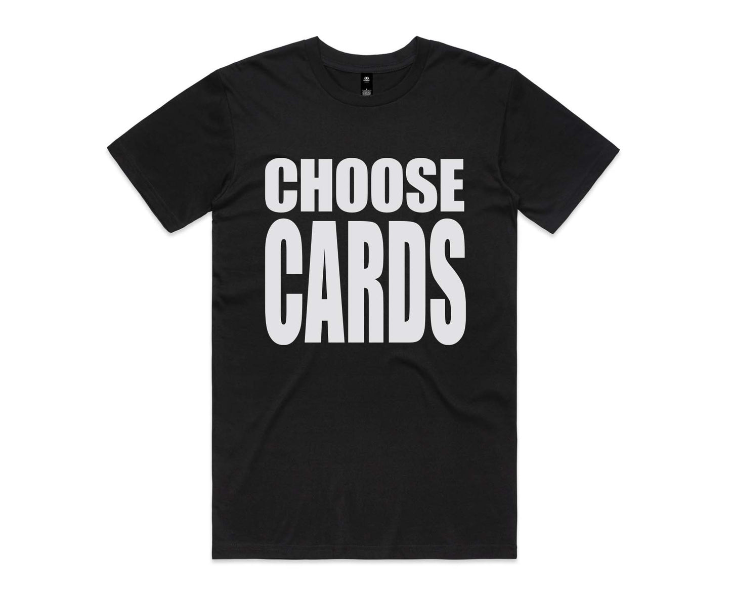 'Choose Cards' Screenprinted T-Shirt