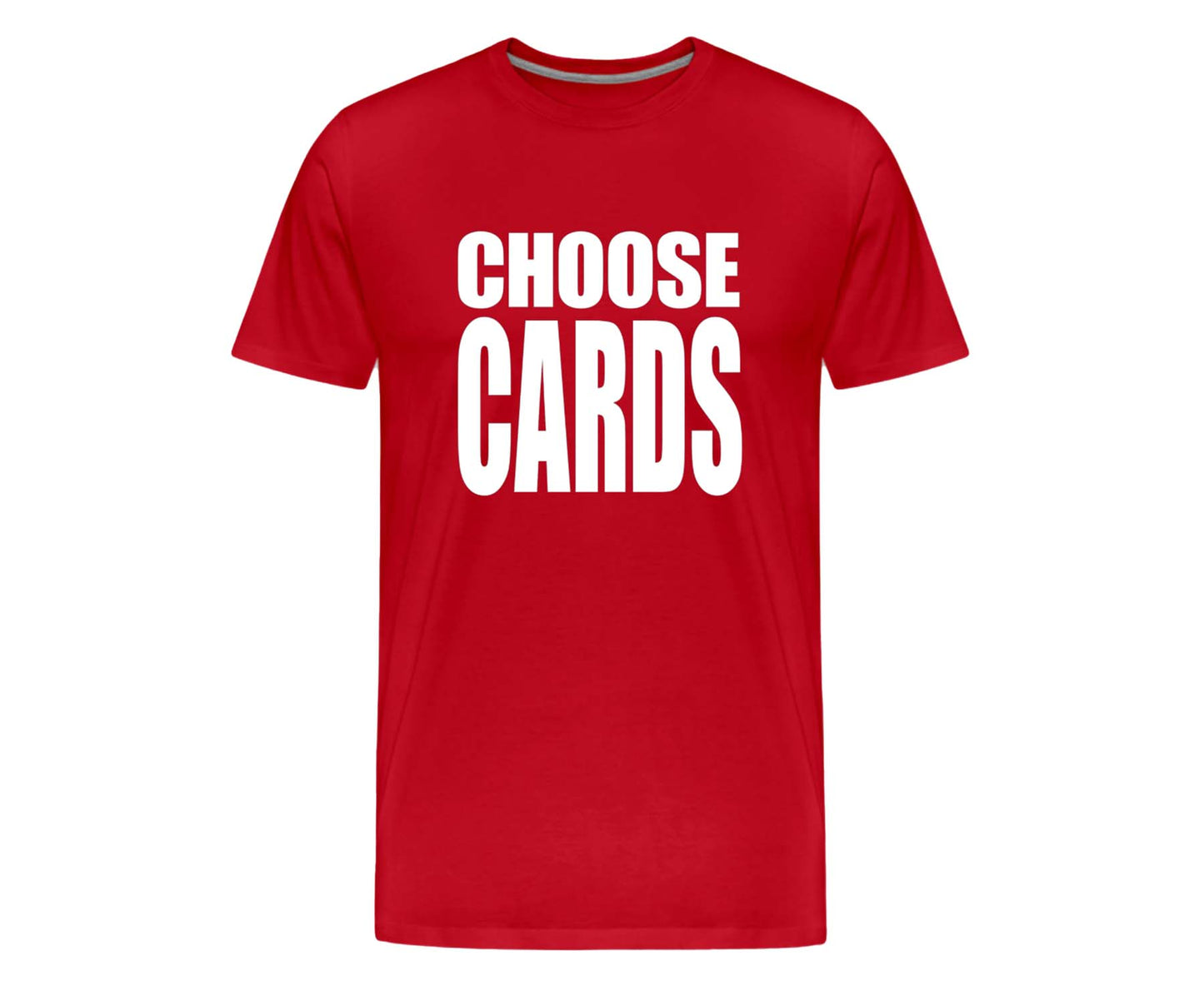 'Choose Cards' Screenprinted T-Shirt