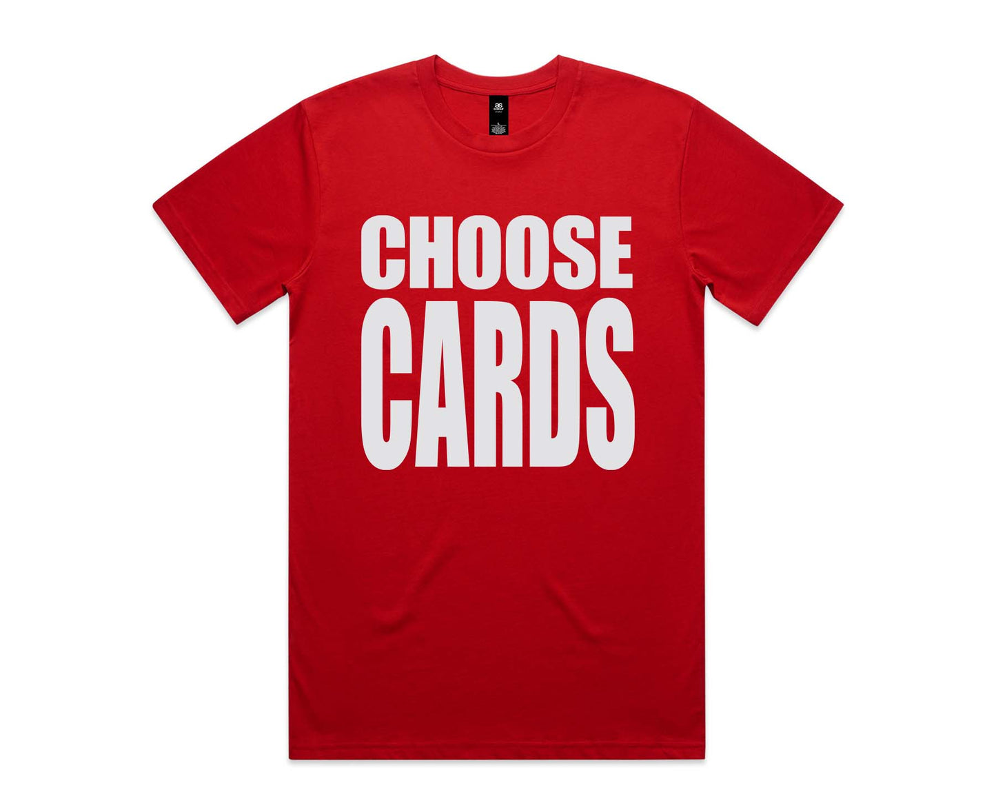 'Choose Cards' Screenprinted T-Shirt